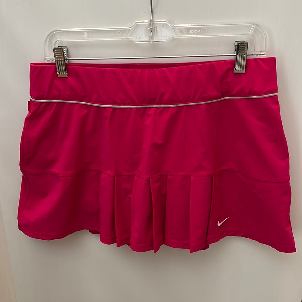 Pink Nike Tennis 🎾 Skirt with Pleat Detail